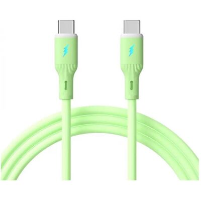 Akyga Câble USB, connecteur USB-C, connecteur USB-C, 1 m, vert, AK-USB-69 (1 m), Câble USB Akyga Câble USB, connecteur USB-C, connecteur USB-C, 1 m, vert, AK-USB-69 (1 m), Câble USB