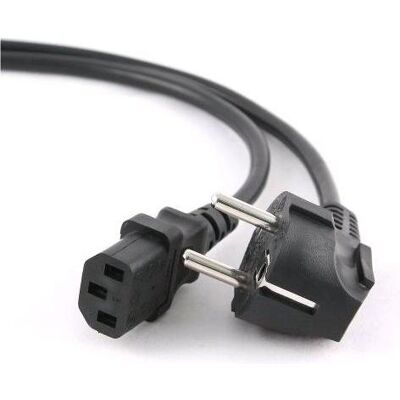 C-Tech network cable 1.8m 220/230V power, VDE (1.80 m), Câble d'alimentation, Noir C-Tech network cable 1.8m 220/230V power, VDE (1.80 m), Câble d'alimentation, Noir