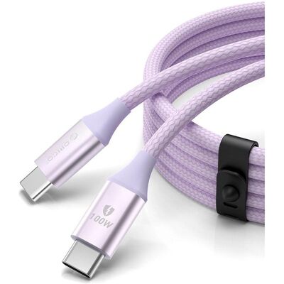 Orico Cable Violet 100 W (1 m, USB 2.0, 100 W), Câble USB Orico Cable Violet 100 W (1 m, USB 2.0, 100 W), Câble USB