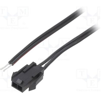 Espe Câble mâle PIN : 2, 0,8 m, 4 A. Isolation : PVC noir-rouge, type TLYp (0.80 m), Câble d'alimentation, Rouge, Noir Espe Câble mâle PIN : 2, 0,8 m, 4 A. Isolation : PVC noir-rouge, type TLYp (0.80 m), Câble d'alimentation, Rouge, Noir