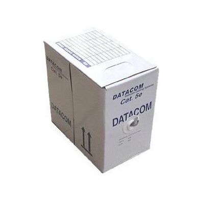 OEM DATACOM FTP drát CAT5E LSOH,Eca 305m box šedý (FTP, CAT5e, 305 m), Câble réseau OEM DATACOM FTP drát CAT5E LSOH,Eca 305m box šedý (FTP, CAT5e, 305 m), Câble réseau