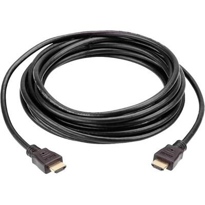 Aten HDMI (Typ A) — HDMI (Typ A) (20 m), Câble vidéo, Noir Aten HDMI (Typ A) — HDMI (Typ A) (20 m), Câble vidéo, Noir