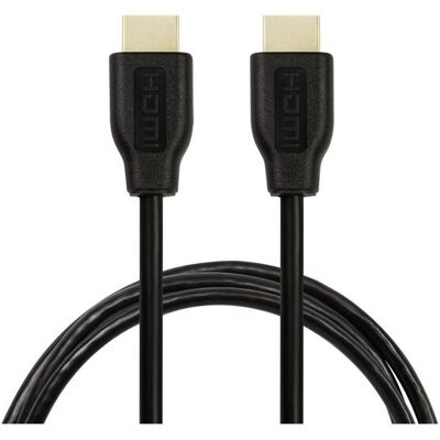 LogiLink HDMI (Typ A) — HDMI (Typ A) 19-Polig (1.50 m), Câble vidéo, Noir LogiLink HDMI (Typ A) — HDMI (Typ A) 19-Polig (1.50 m), Câble vidéo, Noir