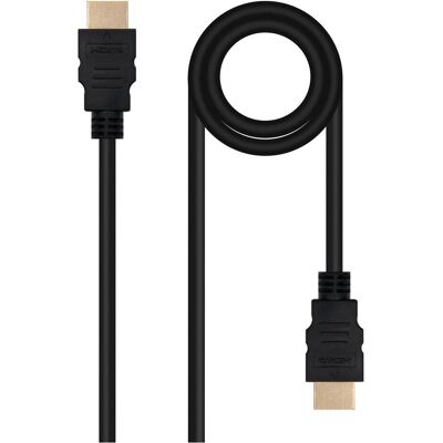 Nanocable 10.15.3801-L150 (1.50 m), Câble vidéo, Noir Nanocable 10.15.3801-L150 (1.50 m), Câble vidéo, Noir