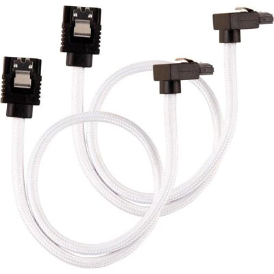 Corsair Sata Cable 0.3 M Black, White (30 cm), Câble interne (PC) Corsair Sata Cable 0.3 M Black, White (30 cm), Câble interne (PC)