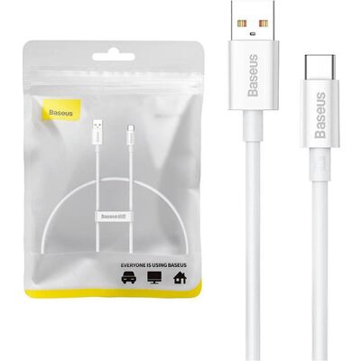 Baseus USB A - USB C (0.25 m, 100 W), Câble USB Baseus USB A - USB C (0.25 m, 100 W), Câble USB