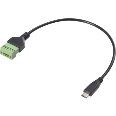 Câble adaptateur USB-C Renkforce - Gaine PVC 30 cm Câble adaptateur USB-C Renkforce - Gaine PVC 30 cm
