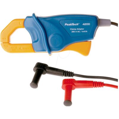 Peaktech P 4200 Adaptateur de pince de courant (0.16 m), Câble d'alimentation Peaktech P 4200 Adaptateur de pince de courant (0.16 m), Câble d'alimentation
