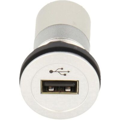 Connecteur USB encastré Schlegel - LED bleu, Durable, Facile à installer - USB 2.0 Connecteur USB encastré Schlegel - LED bleu, Durable, Facile à installer - USB 2.0