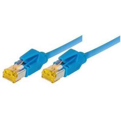 Tecline Câble patch S/FTP, PiMF, Cat 6a, bleu, 7,5 m Pour 10 Gigabit/s, sans halogène, avec câble Leoni et (PiMF, S/FTP, CAT6a, 7.50 m), Câble réseau Tecline Câble patch S/FTP, PiMF, Cat 6a, bleu, 7,5 m Pour 10 Gigabit/s, sans halogène, avec câble Leoni et (PiMF, S/FTP, CAT6a, 7.50 m), Câble réseau
