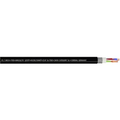 Cordial 15536 Câble réseau - 2m Noir Patch CAT 5e S/UTP Cordial 15536 Câble réseau - 2m Noir Patch CAT 5e S/UTP