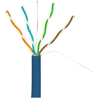 Danicom CAT6A S/FTP 50m Starrleiter - LSZH (Dca) (S/FTP, CAT6a, 50 m), Câble réseau Danicom CAT6A S/FTP 50m Starrleiter - LSZH (Dca) (S/FTP, CAT6a, 50 m), Câble réseau