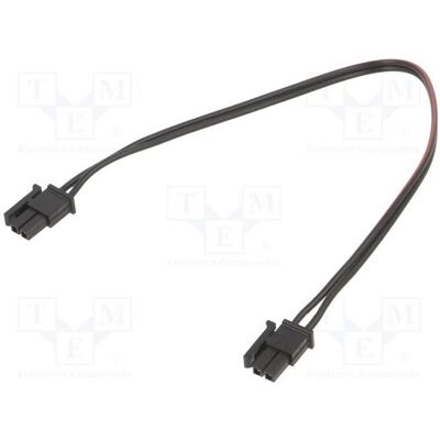 Espe Connecteur femelle : 2 broches, 0,2 m, 4 A. Isolation : PVC noir-rouge, type TLYp (0.20 m), Câble d'alimentation, Rouge, Noir Espe Connecteur femelle : 2 broches, 0,2 m, 4 A. Isolation : PVC noir-rouge, type TLYp (0.20 m), Câble d'alimentation, Rouge, Noir