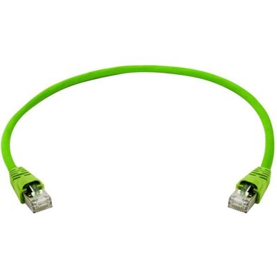 Telegärtner Câble de raccordement (S/FTP, CAT6a, 0.25 m), Câble réseau Telegärtner Câble de raccordement (S/FTP, CAT6a, 0.25 m), Câble réseau
