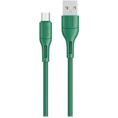 Câble MicroUSB USAMS U68 - Vert - 1m - Charge rapide 2A Câble MicroUSB USAMS U68 - Vert - 1m - Charge rapide 2A