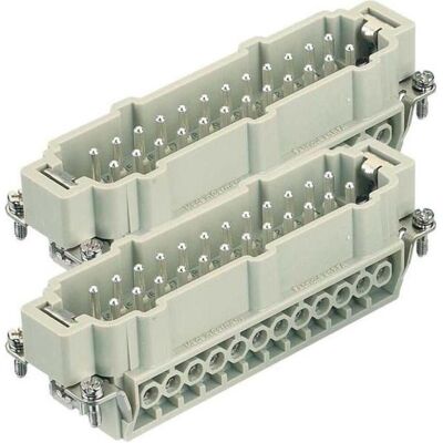 Harting Raccord à visser 09 33 024 2611, Câble + prise électronique, Gris Harting Raccord à visser 09 33 024 2611, Câble + prise électronique, Gris