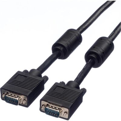 Link LP7221B Vga Monitor Cable 15 Poles (10 m), Câble vidéo, Noir Link LP7221B Vga Monitor Cable 15 Poles (10 m), Câble vidéo, Noir
