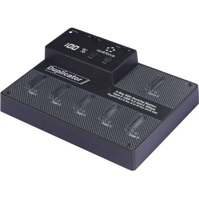 Renkforce RF-6BDS-350 5fach Festplatten-Kopierstation M.2 SATA 6 Gb/s, USB-C, Disque dur : accessoires Renkforce RF-6BDS-350 5fach Festplatten-Kopierstation M.2 SATA 6 Gb/s, USB-C, Disque dur : accessoires