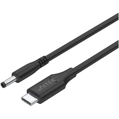 Unitek Câble zasilający do Lenovo USB-C - DC4 (1.80 m), Câble d'alimentation, Noir Unitek Câble zasilający do Lenovo USB-C - DC4 (1.80 m), Câble d'alimentation, Noir