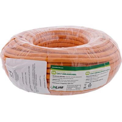 InLine Verlegekabel Cat.7 S/FTP (S/FTP, CAT7, 30 m), Câble réseau InLine Verlegekabel Cat.7 S/FTP (S/FTP, CAT7, 30 m), Câble réseau