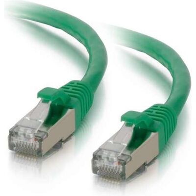 Mercodan KAT6A S/FTP 3,0m, Grn (S/FTP, CAT6a, 3 m), Câble réseau Mercodan KAT6A S/FTP 3,0m, Grn (S/FTP, CAT6a, 3 m), Câble réseau