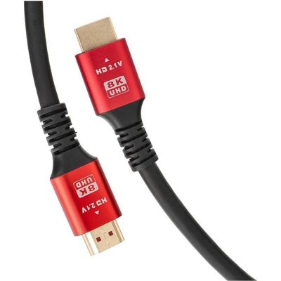 Baseus HDMI — HDMI (3 m), Câble vidéo, Noir, Rouge Baseus HDMI — HDMI (3 m), Câble vidéo, Noir, Rouge