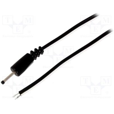 BQ Cable Câble 2 x 0,5 mm², connecteur DC 2,35/0,7 droit, noir, 1,5 m (1.50 m), Câble d'alimentation, Noir BQ Cable Câble 2 x 0,5 mm², connecteur DC 2,35/0,7 droit, noir, 1,5 m (1.50 m), Câble d'alimentation, Noir