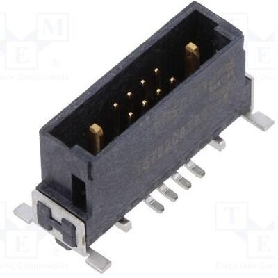 Harting Connecteur : prise mâle pour connexion carte à carte (PCB à PCB) nombre de broches : 10 (2+8), Câble + prise électronique Harting Connecteur : prise mâle pour connexion carte à carte (PCB à PCB) nombre de broches : 10 (2+8), Câble + prise électronique