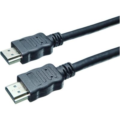 Câble HDMI Bachmann - 3m - Noir - Supporte 4K Câble HDMI Bachmann - 3m - Noir - Supporte 4K