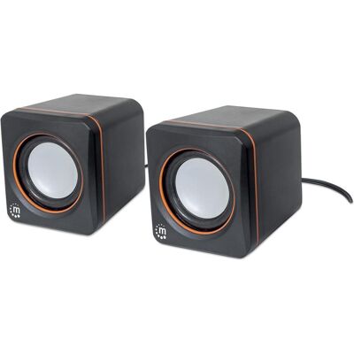 Manhattan 2600, Haut-parleur PC, Noir Manhattan 2600, Haut-parleur PC, Noir