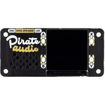 Pimoroni Pirate Audio HAT pour Raspberry Pi, avec haut-parleur intégré, Carte de développement + kit Pimoroni Pirate Audio HAT pour Raspberry Pi, avec haut-parleur intégré, Carte de développement + kit