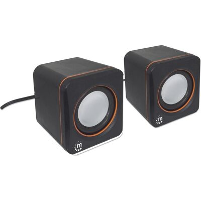 Manhattan 2600, Haut-parleur PC, Noir Manhattan 2600, Haut-parleur PC, Noir