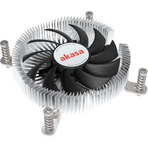 Akasa AK-CC6609EP01 Refroidisseur de processeur à profil bas - socket LGA 1700, 21,8 mm de hauteur (21.80 mm), Ventirad processeur, Noir Akasa AK-CC6609EP01 Refroidisseur de processeur à profil bas - socket LGA 1700, 21,8 mm de hauteur (21.80 mm), Ventirad processeur, Noir