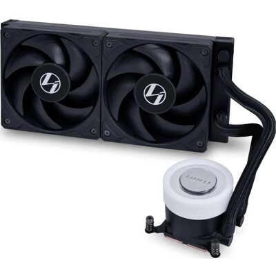 Lian-Li GA II Lite Performance AiO Wasserkühlung - 240mm, schwarz, Refroidissement liquide CPU, Noir, Multicolore Lian-Li GA II Lite Performance AiO Wasserkühlung - 240mm, schwarz, Refroidissement liquide CPU, Noir, Multicolore