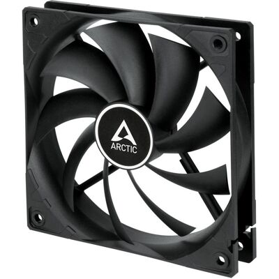 Arctic Wentylator F12 PWM PST (ACFAN00200A) (120 mm, 1x), Ventilateur PC, Noir Arctic Wentylator F12 PWM PST (ACFAN00200A) (120 mm, 1x), Ventilateur PC, Noir