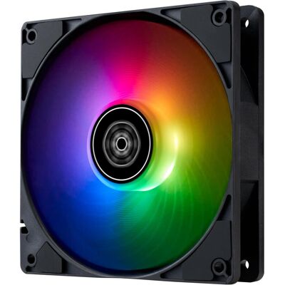 Silverstone Ventilateur Air Penetrator 120SK, ARGB - 120mm, juodas (120 mm, 1x), Ventilateur PC, Noir Silverstone Ventilateur Air Penetrator 120SK, ARGB - 120mm, juodas (120 mm, 1x), Ventilateur PC, Noir