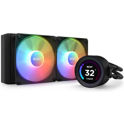 NZXT Kraken Elite 240 RGB, Refroidissement liquide CPU, Noir NZXT Kraken Elite 240 RGB, Refroidissement liquide CPU, Noir