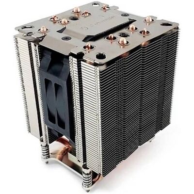 Dynatron A49 AMD AM4 AM5 Cooler 4U Heatpipes avec Aluminium Socket et Aluminium Fin Stack Active (130 mm), Ventirad processeur, Argent, Noir Dynatron A49 AMD AM4 AM5 Cooler 4U Heatpipes avec Aluminium Socket et Aluminium Fin Stack Active (130 mm), Ventirad processeur, Argent, Noir