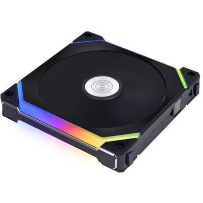 Lian-Li Uni Fan SL140 V2 ARGB (140 mm, 1x), Ventilateur PC, Noir Lian-Li Uni Fan SL140 V2 ARGB (140 mm, 1x), Ventilateur PC, Noir