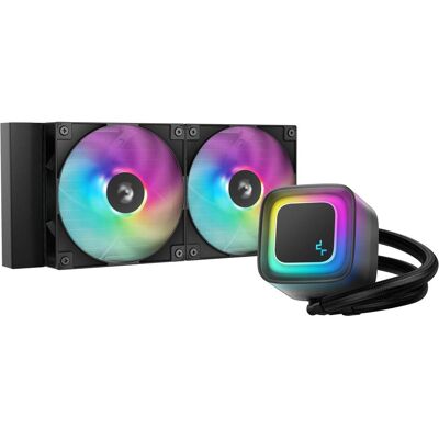 Deepcool "K Cooler refroidissement par eau LE240 V2", Refroidissement liquide CPU, Noir Deepcool "K Cooler refroidissement par eau LE240 V2", Refroidissement liquide CPU, Noir