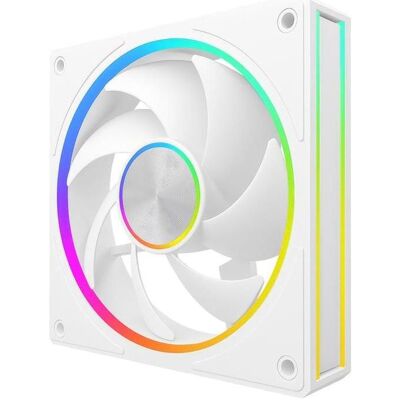 Modecom VOLCANO LOOP 120 ARGB FAN Weiss (120 mm, 1x), Ventilateur PC, Blanc Modecom VOLCANO LOOP 120 ARGB FAN Weiss (120 mm, 1x), Ventilateur PC, Blanc