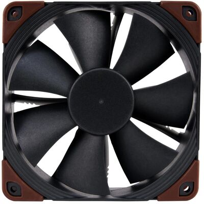 Noctua Nf-F12 Ppc 2000 Pwm (120 mm, 1x), Ventilateur PC, Noir, Marron Noctua Nf-F12 Ppc 2000 Pwm (120 mm, 1x), Ventilateur PC, Noir, Marron