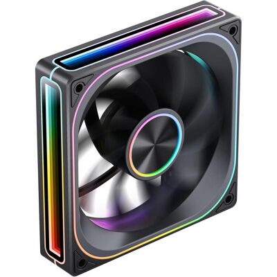 Ventilateur Jonsbo Za-120 PWM ARGB - 120Mm Noir Ventilateur Jonsbo Za-120 PWM ARGB - 120Mm Noir