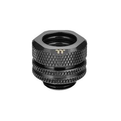 Thermaltake Raccord droit Pacific 1/4" x 12 mm en PETG - Noir, Raccord, Noir Thermaltake Raccord droit Pacific 1/4" x 12 mm en PETG - Noir, Raccord, Noir