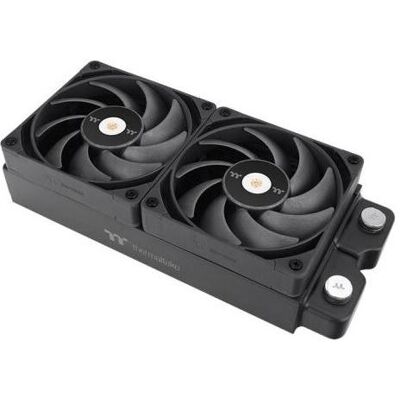 Thermaltake TT TOUGHFAN 14 Pro 2er bk CL-F160-PL14BL-A (140 mm, 2x), Ventilateur PC, Noir Thermaltake TT TOUGHFAN 14 Pro 2er bk CL-F160-PL14BL-A (140 mm, 2x), Ventilateur PC, Noir