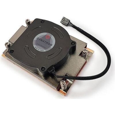 Dynatron A52 Top-Blower Refroidisseur CPU 1U pour socket SP6 actif (28.60 mm), Ventirad processeur, Noir, Gris Dynatron A52 Top-Blower Refroidisseur CPU 1U pour socket SP6 actif (28.60 mm), Ventirad processeur, Noir, Gris