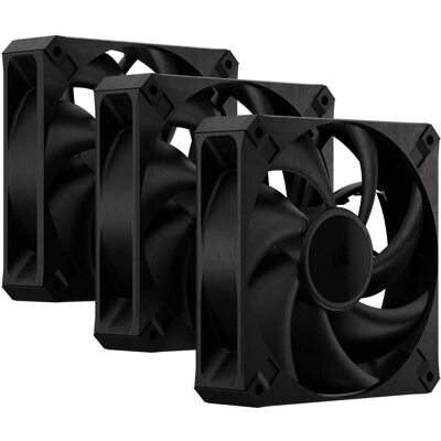 Corsair RS120 MAX (120 mm, 3x), Ventilateur PC, Noir Corsair RS120 MAX (120 mm, 3x), Ventilateur PC, Noir