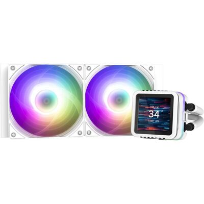 Zalman KOI ALPHA2 DS 240mm AIO - White, Refroidissement liquide CPU, Blanc Zalman KOI ALPHA2 DS 240mm AIO - White, Refroidissement liquide CPU, Blanc