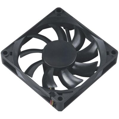 Akasa Ventilateur PC 80 mm DFS801512M AK-FN071 (80 mm, 1x), Ventilateur PC, Noir Akasa Ventilateur PC 80 mm DFS801512M AK-FN071 (80 mm, 1x), Ventilateur PC, Noir