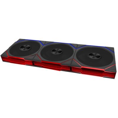 Lian-Li Ventilateur sans fil UNI FAN TL FLEX, ARGB - 120 mm, noir, lot de 3 avec contrôleur (120 mm, 3x), Ventilateur PC, Noir Lian-Li Ventilateur sans fil UNI FAN TL FLEX, ARGB - 120 mm, noir, lot de 3 avec contrôleur (120 mm, 3x), Ventilateur PC, Noir